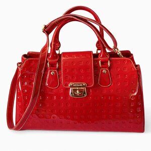 ❤️NWOT  Sexy Arcadia Red Patent Leather Satchel